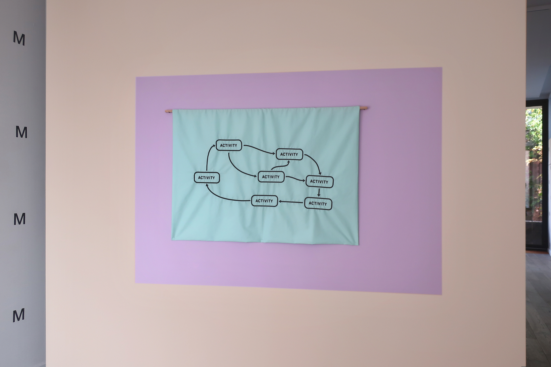 Elsa Werth, AM a beginning, PM what remains_exhibition view_6